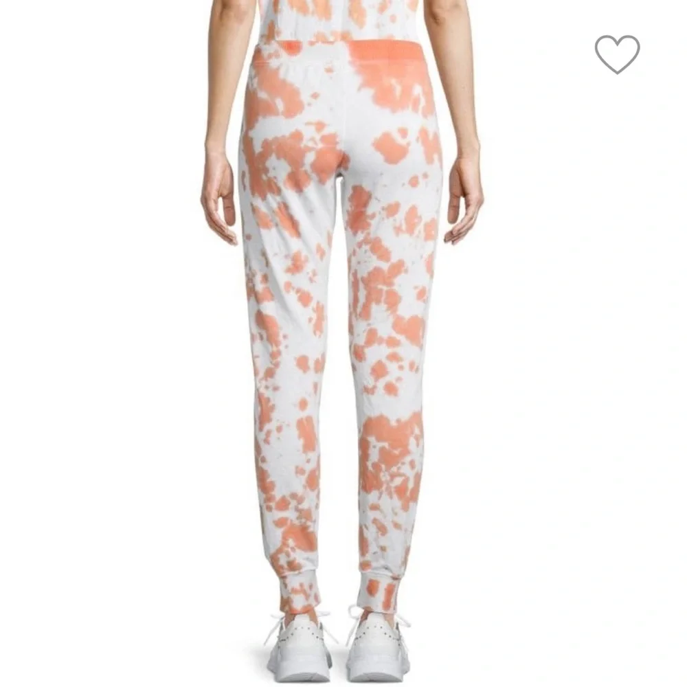 NWT THEO & SPENCE TIE-DYED JOGGERS WITH SIDE SLIP POCKETS SIZE SMALL - Picture 2 of 4